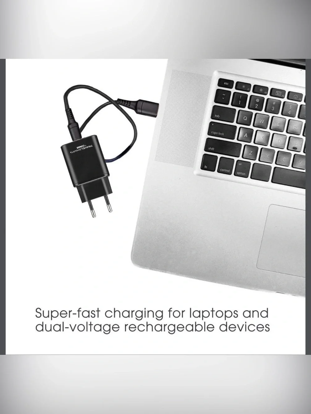 CONAIR Travel Smart USB Quick Charge Power Adapter Converter Dual Port Friendly